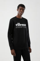 Ellesse Darrochi Sweatshirt in Black – model view