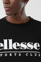 Ellesse Darrochi Sweatshirt in Black – detail view