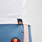 Ellesse Men's Venire Tee - White/Light Pink T-Shirt
