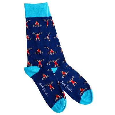 Swole Panda Weight Lifter Bamboo Socks - UK ( 7-11 )