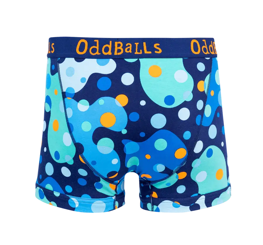 Oddballs Space Balls Mens Boxer Shorts - Cotton Stretch Trunks
