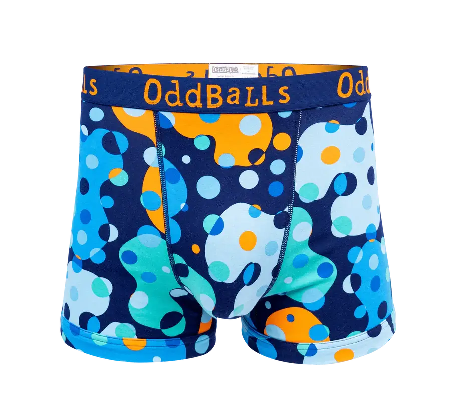 Oddballs Space Balls Mens Boxer Shorts - Cotton Stretch Trunks