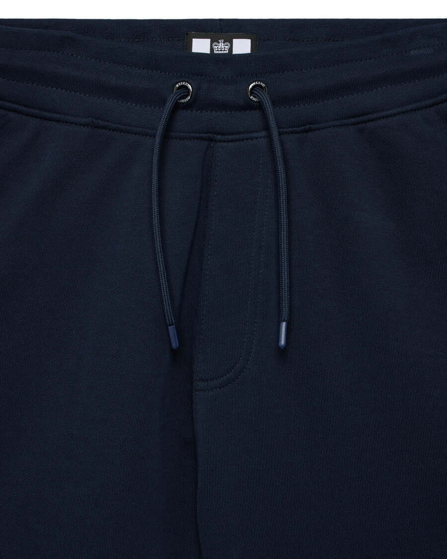 Weekend Offender Pink Sands Jogger Shorts | Navy