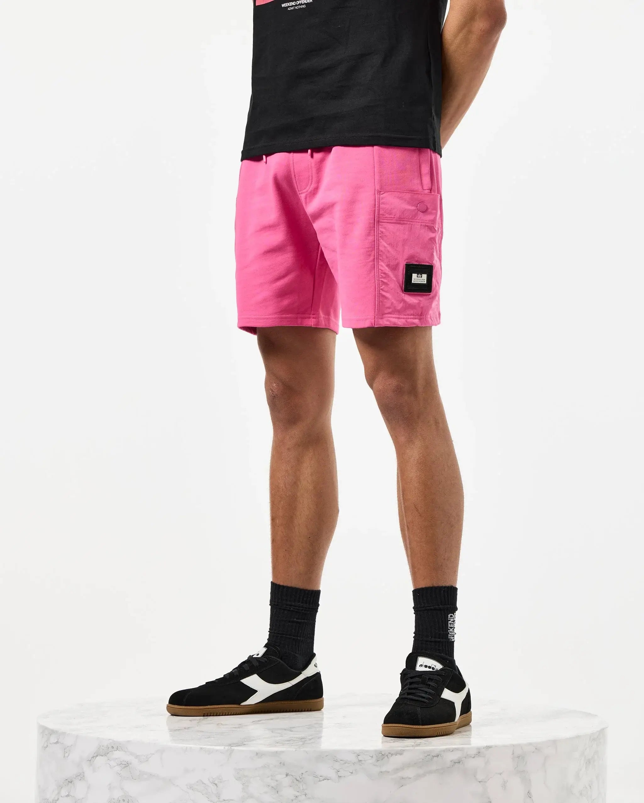 Weekend Offender Chiyoda Shorts | Candy Pink