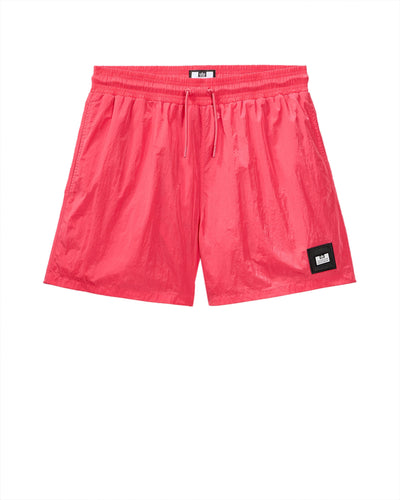 Weekend Offender  Stacks Swim Shorts Anthurium Pink