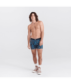 Saxx Underwear DROPTEMP™ Cool Mesh 1 Pack Boxer Briefs Whale Watch Storm - Blue
