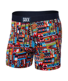 Saxx Ultra Super Soft 1 Pack Boxer Briefs - Desert Mosaic