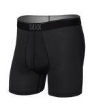 Saxx Underwear Quest Quick Dry Mesh Boxer Brief Fly - Black II