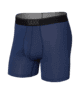 Saxx Underwear Quest Quick Dry Mesh Boxer Brief Fly - Midnight Blue II