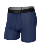 Saxx Underwear Quest Quick Dry Mesh Boxer Brief Fly - Midnight Blue II