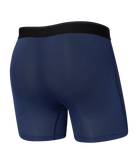 Saxx Underwear Quest Quick Dry Mesh Boxer Brief Fly - Midnight Blue II