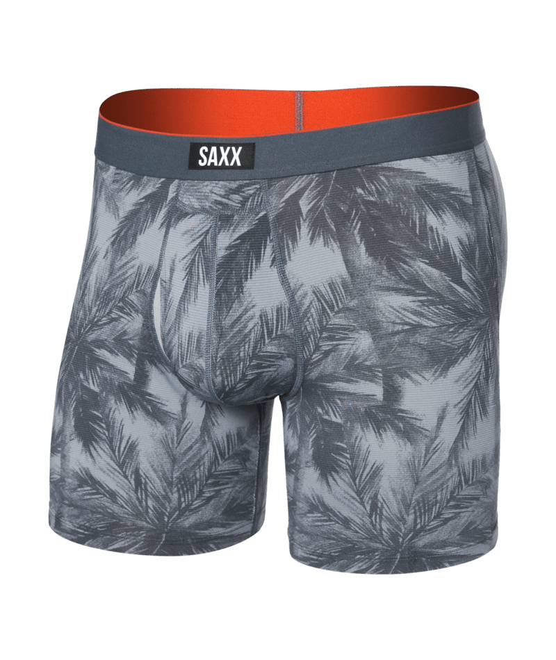 Saxx Multi-Sport Performance Mesh Boxer Brief 6" - Vacation Vibes-Turbulence