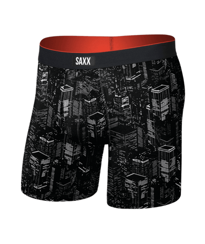 SAXX Multi-Sport Performance Mesh Boxer Briefs 6” – Breathable Underwear