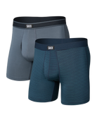 SAXX Daytripper Comfort Stretch Boxer Brief Fly 2-Pack – Serrated Stripe/Turbulence - image 1