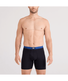 SAXX Essential Cotton Boxer Brief Fly 3-Pack – Red/Navy/Turbulence WB