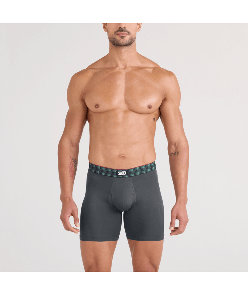 SAXX Multi-Sport Performance Mesh Boxer Briefs 3-Pack – Red/Mint/Blue Jagged WB