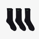 Lacoste 3-Pack Sport Socks - Black - alternate product view