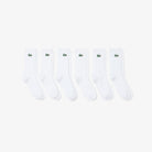 Lacoste 6-Pack Sport Socks - White - 6-pack product view