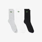 Lacoste 6-Pack Sport Socks - White / Silver Chine / Black - 6-pack product view