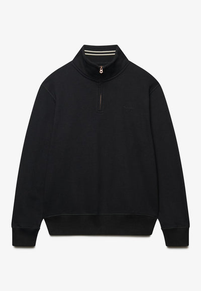 Superdry Essential Serif Logo Half Zip Sweatshirt
