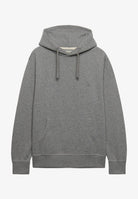 Superdry Essential SD Co Logo Hoodie Dark Vintage Grey Marl