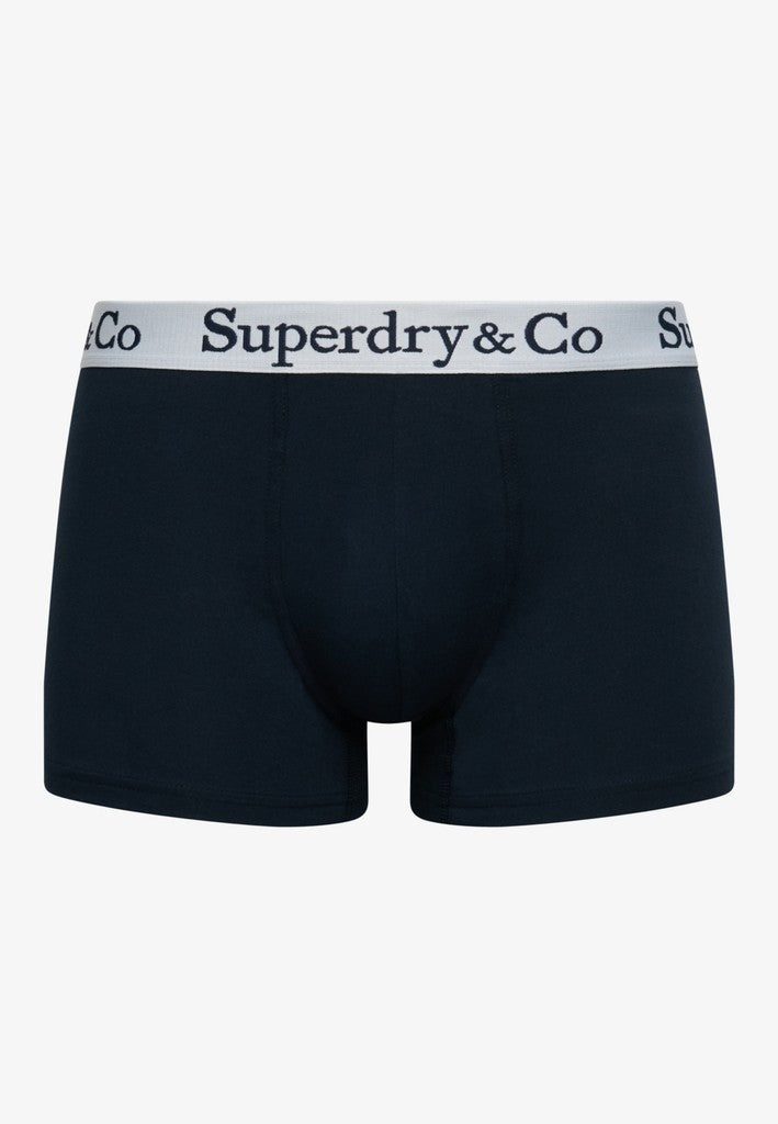 Superdry & Co 3-Pack Trunks Navy/Navy/Navy