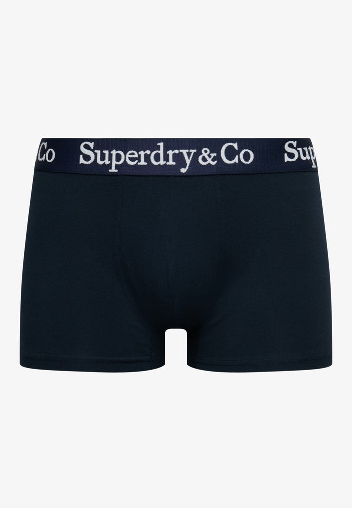 Superdry & Co 3-Pack Trunks Navy/Navy/Navy