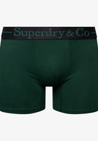 Superdry & Co Seasonal Boxer Briefs Black/Navy/Enamel Green