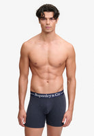 Superdry & Co Seasonal Boxer Briefs Navy Marl/Indigo Marl/Blue Grit
