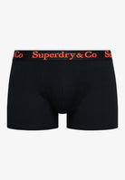 Superdry & Co 3-Pack Trunks Black/Black/Black/Neon