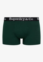 Superdry & Co 3-Pack Trunks Black/Enamel Green/Navy