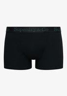 Superdry & Co 3-Pack Trunks Black/Enamel Green/Navy