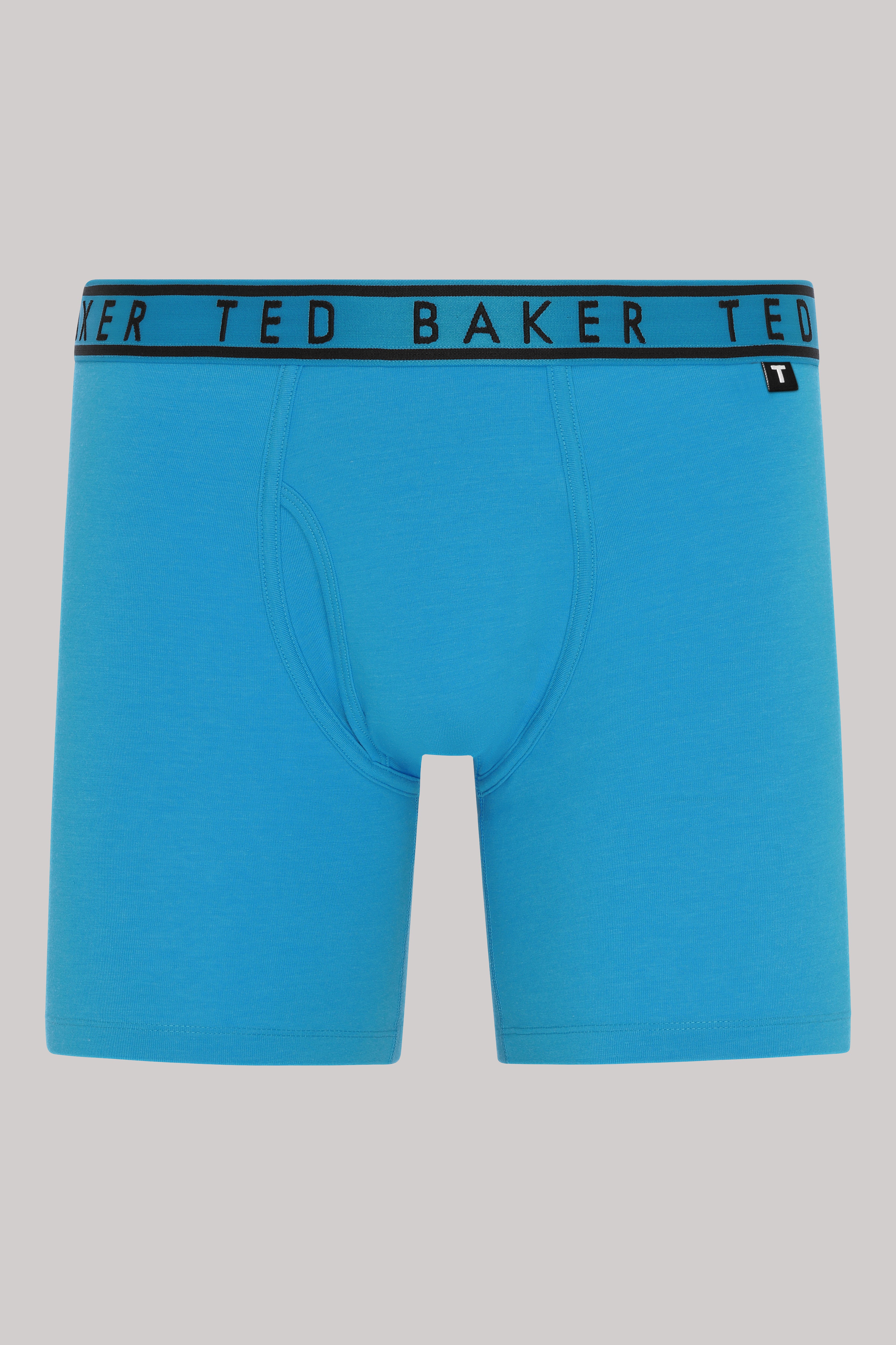 Ted Baker 3 Pack Cotton Stretch Boxer Briefs - Red/Black/Blue