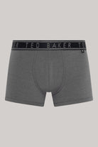 Ted Baker Mens Three Pack Cotton Stretch Trunks - Grey Sangs/Geo Twist/Grey