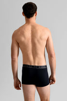 Ted Baker Mens Three Pack Cotton Stretch Trunks - Navy/Ounslo Palm/Geo Blue