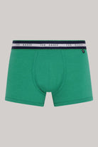 Ted Baker 3 Pack Cotton Stretch Trunks - Green/Grey/Peacoat
