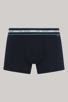 Ted Baker 3 Pack Cotton Stretch Trunks - Green/Grey/Peacoat