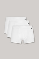 Ted Baker 3 Pack Fashion Cotton Stretch Solid Trunks - White