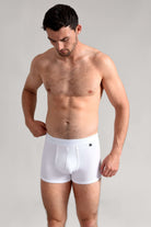 Ted Baker 3 Pack Fashion Cotton Stretch Solid Trunks - White