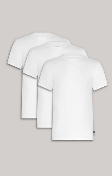Ted Baker Men’s 3 Pack Cotton Stretch T-Shirts – Lounge Crew Neck