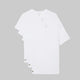 Lacoste TH9008-001 3-Pack Slim Fit V-Neck T-Shirts White - pack