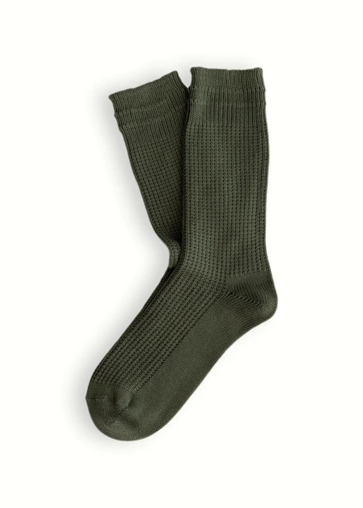 Thunders Love Green Socks | Egyptian Cotton Link Collection UK 6–11