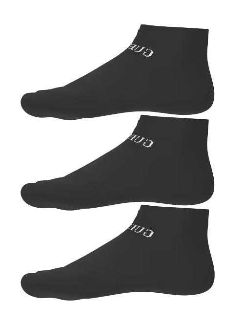 GUESS Sneaker Socks 3 Pack – Low Cut Cotton Blend | Sizes 39/42 & 43/46