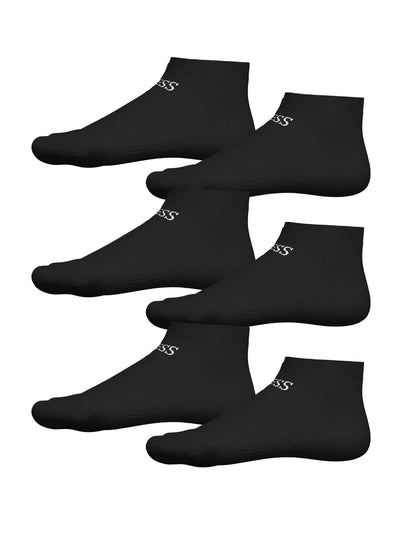 GUESS Men’s Sneaker Socks 6 Pack – Cotton Blend Low Cut Socks