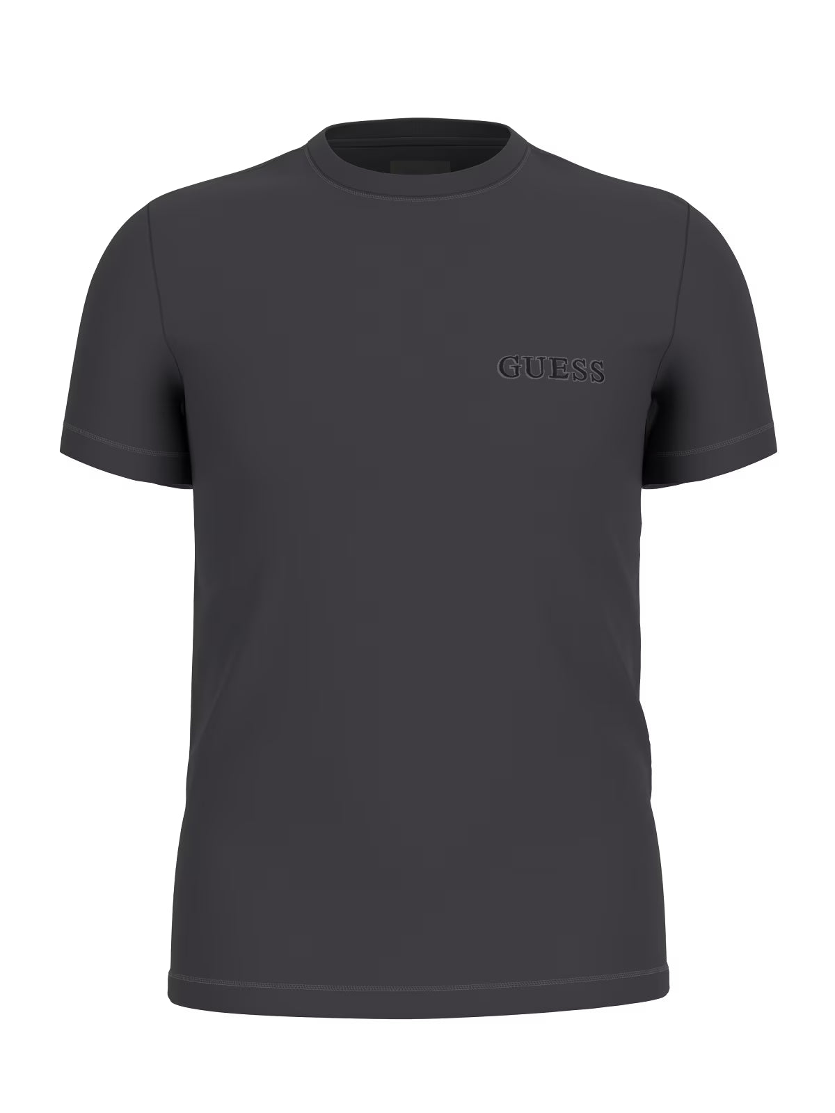 GUESS Organic Cotton T-Shirt Black – Premium Logo Tee