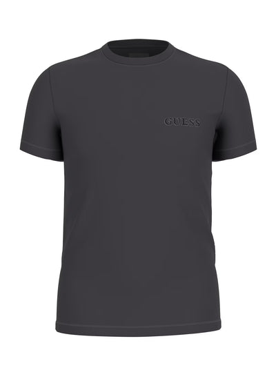GUESS Organic Cotton T-Shirt Black – Premium Logo Tee