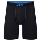 Reebok Graeme Mens Performance 3 Pack Long Sports Trunks - Black Multi