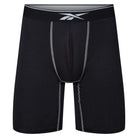 Reebok Graeme Mens Performance 3 Pack Long Sports Trunks - Black Multi