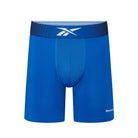 Blue Reebok boxer briefs on a white background
