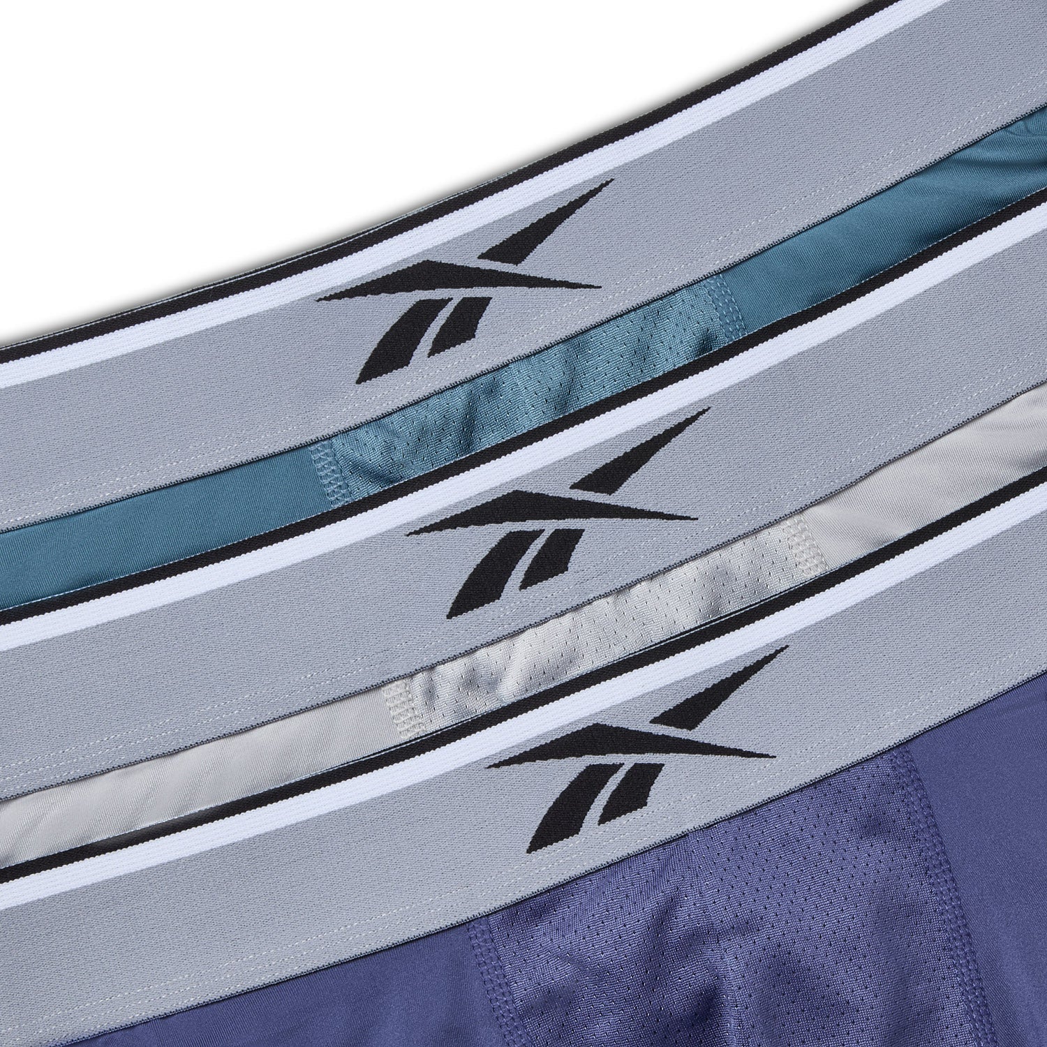 Reebok Fawkes 3 pack trunks - Legacy Blue/Grey/Midnight Tide - image 2
